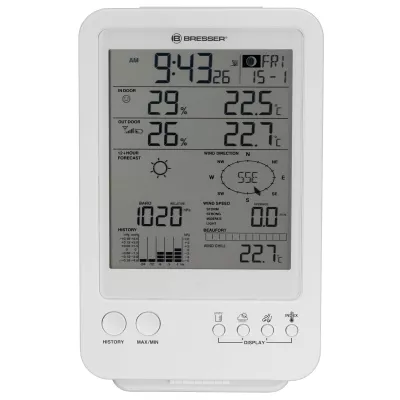 BRESSER WETTER CENTER 5-IN-1 WEISS