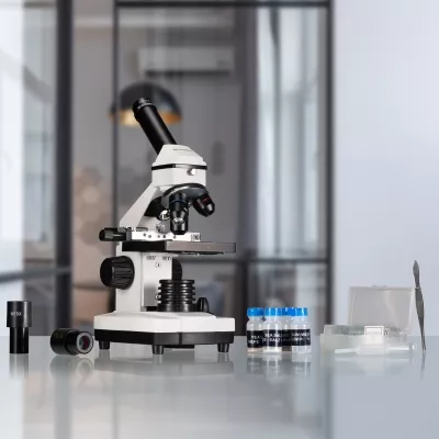 BRESSER BIOLUX NV 20X-1280X MIKROSKOP MIT HD USB-KAMERAMikroskop