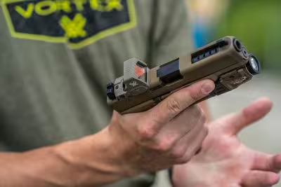 Vortex Defender ST Red Dot 3 MOA Tan