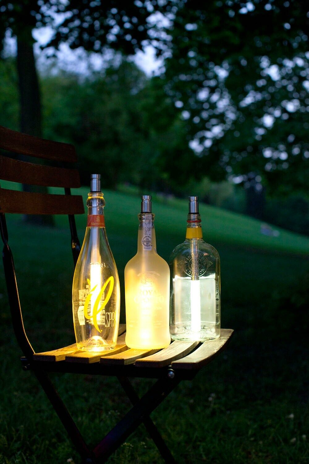 Bottle Light Flaschenlampe für die Beleuchtung von Flaschen - weiß LED Warm