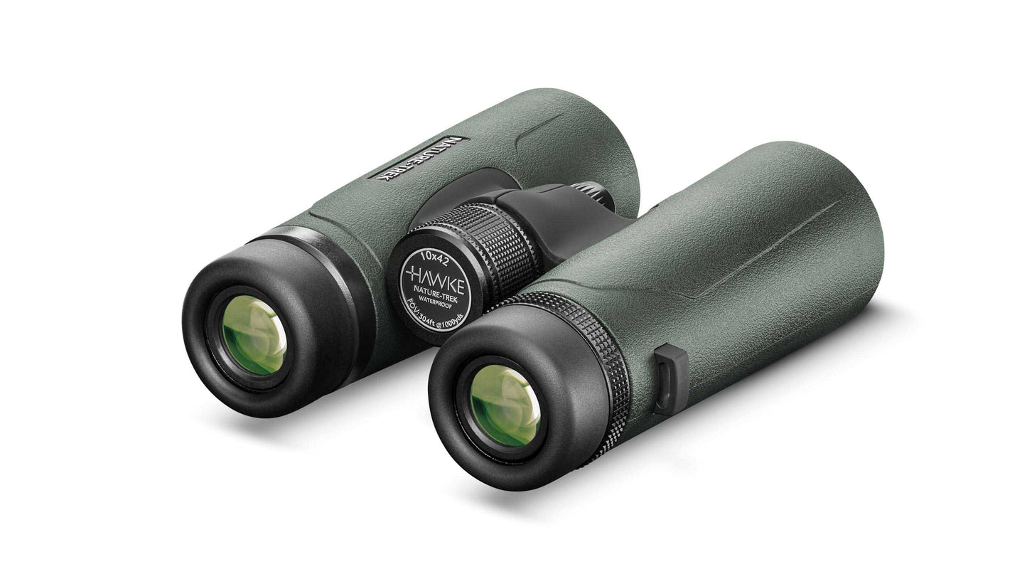Hawke Nature-Trek 10x42 Binoculars - Green