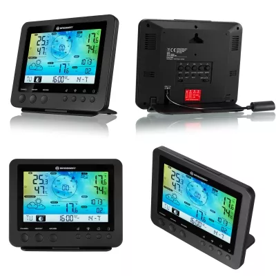 BRESSER WLAN FARBWETTERCENTER MIT 5-IN-1 PROFI-SENSOR