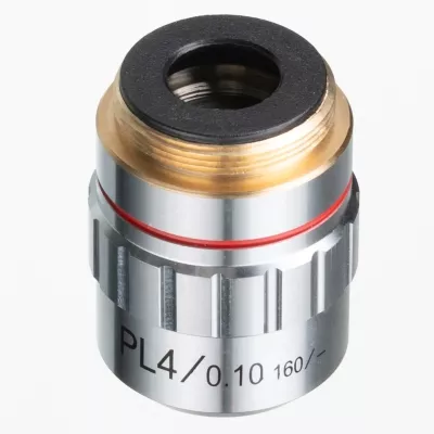 Objektiv planachromatisch DIN PL 4x/0.1 160/-0