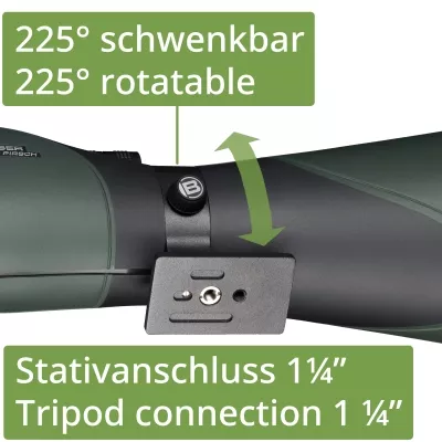 BRESSER PIRSCH 20-60X80 SPEKTIV GEN. II MIT DELUXE 10:1 FOKUS