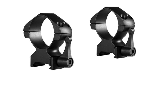 Hawke PRECISION STEEL RING MONTAGENS 30MM 2 STÜCK WEAVER HOCH - LEVER