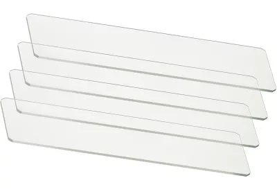 Objektträger u. Deckgläser 50 Stück 76x26x1mm