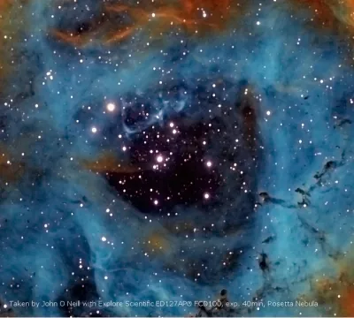 Bresser EXPLORE SCIENTIFIC ED APO 127MM F/7,5 FCD-100 ALU HEX