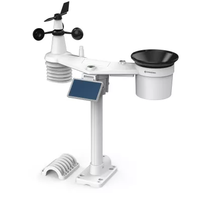 BRESSER WLAN HD TFT 7-in-1-Profi-Wettercenter mit verschiedenen Anzeige-Modi