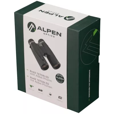 ALPEN Teton 8x42 Fernglas mit Abbe-Prismen / ED-Glas
