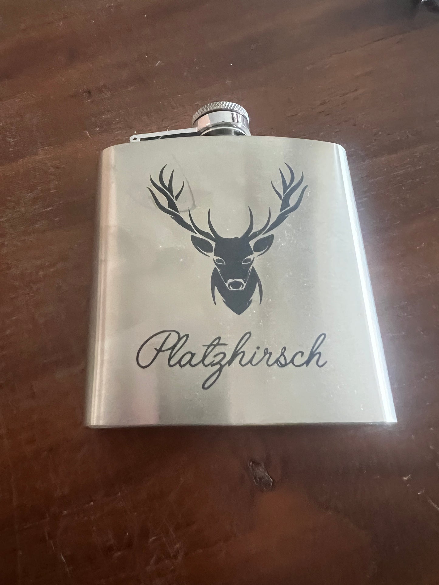 Flachmann 150 ml Platzhirsch