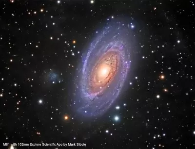 EXPLORE SCIENTIFIC ED APO 102MM F/7 FCD-1 ALU 2'' R&P FOKUSSIERER