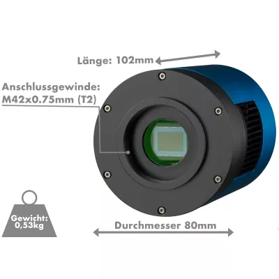 EXPLORE SCIENTIFIC DEEP SKY ASTRO KAMERA 1,7MP