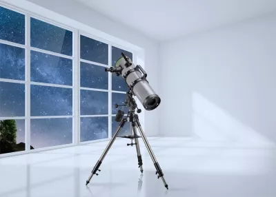 BRESSER Space Explorer 150/750 Teleskop mit EQ-3 Montierung