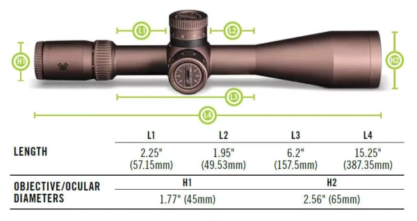Vortex Razor HD Gen III 6-36x56 FFP MOA