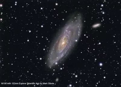 EXPLORE SCIENTIFIC ED APO 102MM F/7 FCD-1 ALU 2'' R&P FOKUSSIERER