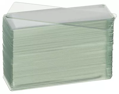 Objektträger u. Deckgläser 50 Stück 76x26x1mm