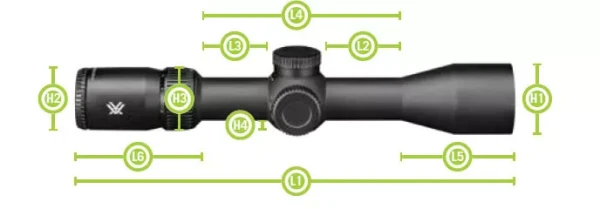 Vortex Viper HD 2-10x42 SFP Dead-Hold BDC MOA