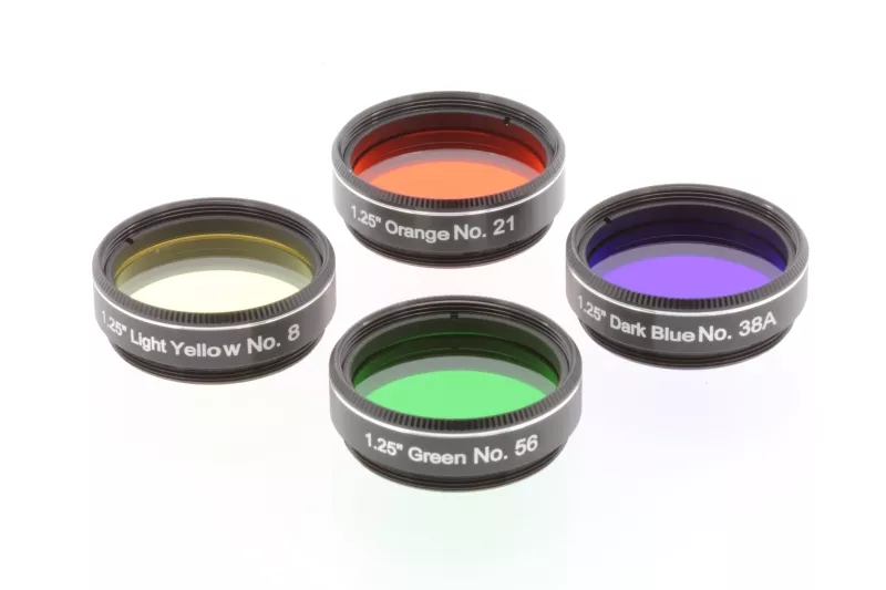 EXPLORE SCIENTIFIC FILTER SET 4 MOND & PLANETEN AB 200MM (8")